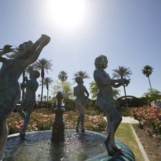 The Majestic Fountain at Coachella 2015