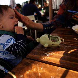 Baby's First Cafe Adventure