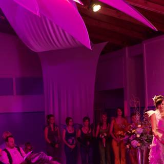 Purple Nightclub Wedding