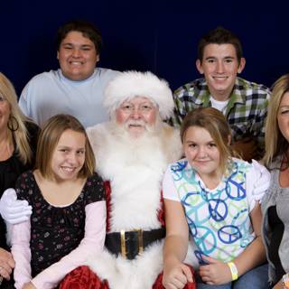 Jolly Family Christmas with Santa