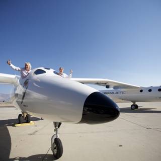 High Flyers: Richard Branson and Burt Rutan take to the Skies