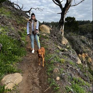 A Peaceful Hike with My Furry Friend