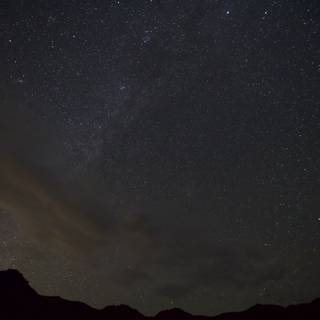 Awe-Inspiring Milky Way over Majestic Mountains