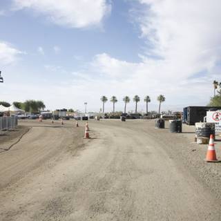 Preparations Underway at Coachella: A Glimpse into the Urban Setup