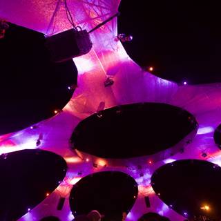 The Purple Galaxy Tent