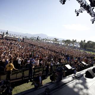 A Sea of Fans at Coachella Music Festival