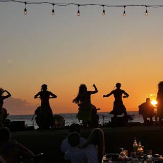 Sunset Hula Dance Party on Maui Beach