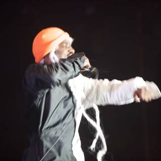 The Performer in Orange