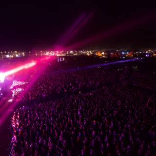 Electric Purple Night at Coachella