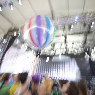 Balloon Sphere Lights Up Coachella Crowd