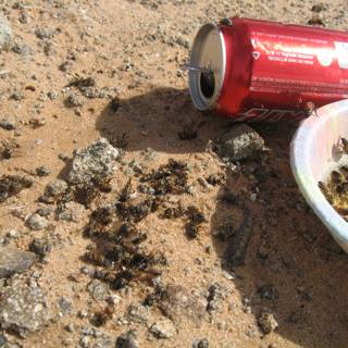 Ants Take Over Soda Can