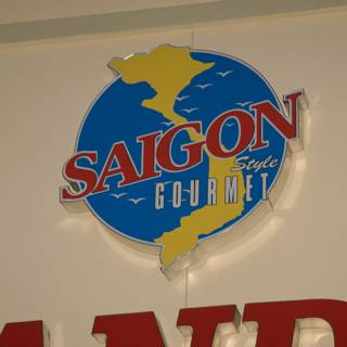 Saigon Gourmet Sign