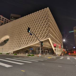 Night View of The Broad Museum of Art