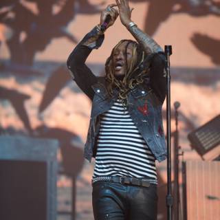 The Dreadlocked Entertainer Rocks the Stage at Coachella
