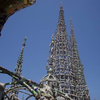 The Majestic Spires of the Temple