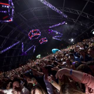 Lights and Crowd: The Ultimate Coachella Experience