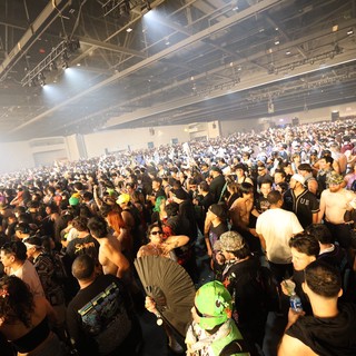 Massive Indoor Crowd at Wobbleland 2026 Festival