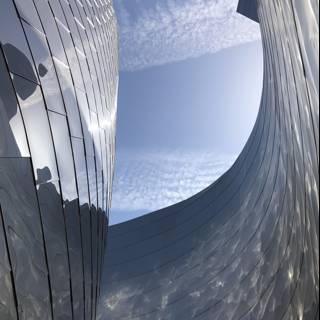 Upward View of an Office Building in the City