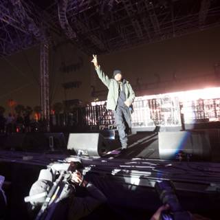 Nas Rocks the Stage at Coachella