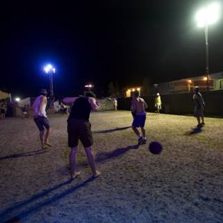 Nighttime Soccer
