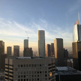 Sunset Skyline of Los Angeles