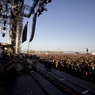 Electrifying Atmosphere: A Sea of Spectators at Coachella 2011