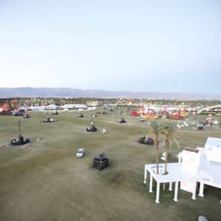 Aerial View of Coachella Grounds