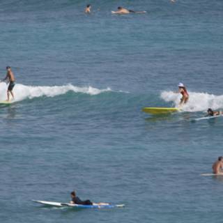 Rhythms of the Tide: Surfing Session in Hawaii
