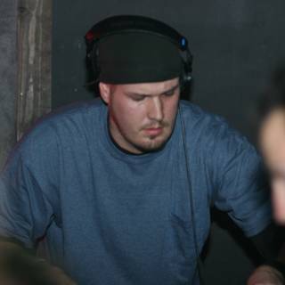 DJ Travis B at the Samurai Club