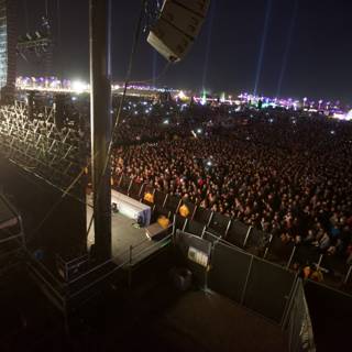 Electrifying Night: A Sea of Faces at Coachella 2012