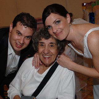 Newlyweds Share Joyful Moment with Beloved Grandmother