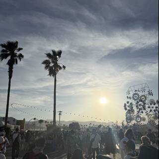 Sunset at the Fest