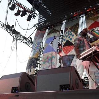 Music Band Performing on Stage at Coachella 2009