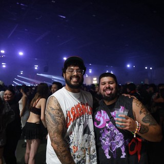 Friends Reveling at Wobbleland 2026 EDM Festival