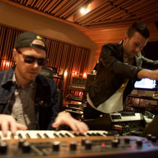 In the Studio: Two Men Making Music