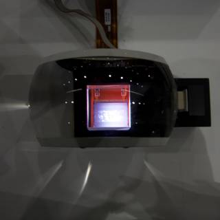 Security Camera with LED Light