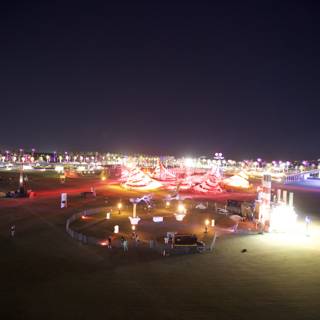 Illuminating the Night Sky at Coachella