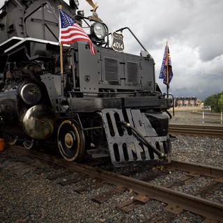 Union Pacific Big Boy Locomotive 4014 on Display
