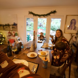 Cozy Christmas Dinner at Home with Family