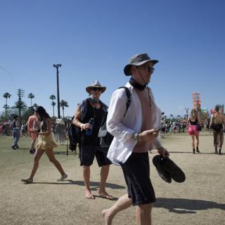 Sunny Strides: A Coachella Weekend Scene