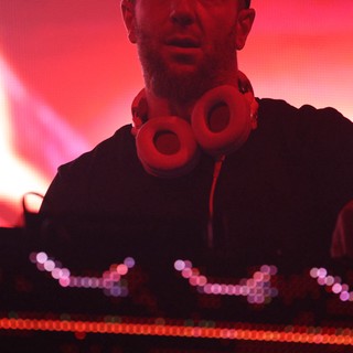 DJ in Red Light at Wobbleland 2026 Festival