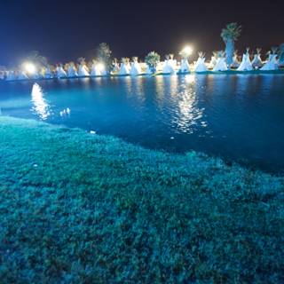 Night Lights on the Lagoon