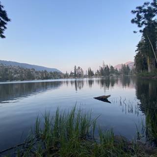 Serene Dusk at Desolation Lake