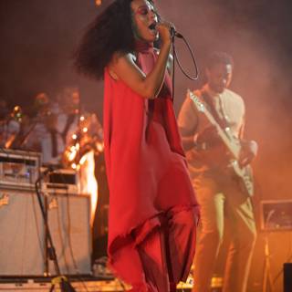 Solange Rocks the Crowd with her Music