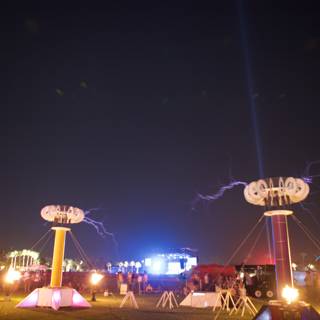 Lights and Fire at Coachella