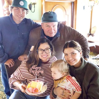 Multigenerational Family Birthday Celebration at Restaurant