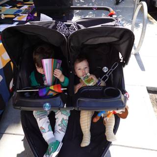 Joyride in a Double Stroller