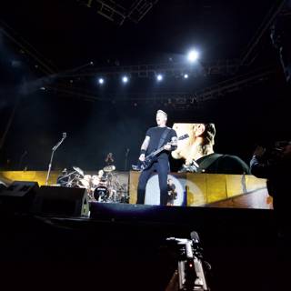 James Hetfield Rocks the Stage at Big Four Festival