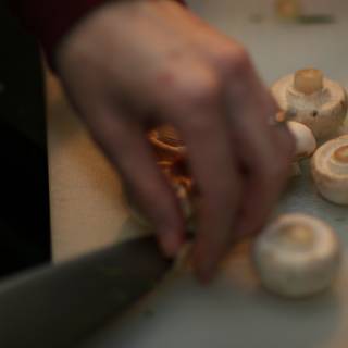 Mushroom Chopping
