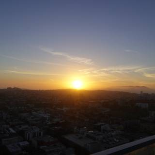 Sunset over the Urban Horizon